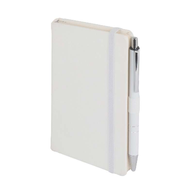 İNCEK BEYAZ TARİHSİZ DEFTER (9X14 CM)