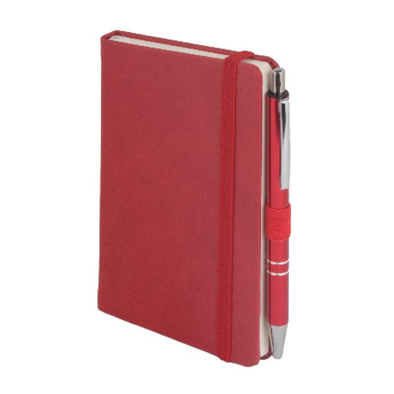İNCEK KIRMIZI TARİHSİZ DEFTER (9X14 CM)