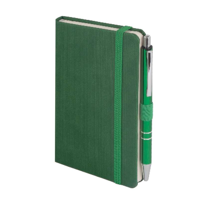 İNCEK YEŞİL TARİHSİZ DEFTER (9X14 CM)