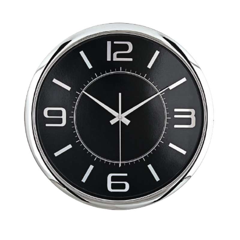 HELLEN404 METALİZE ÇERÇEVE DUVAR SAATİ (420 MM)