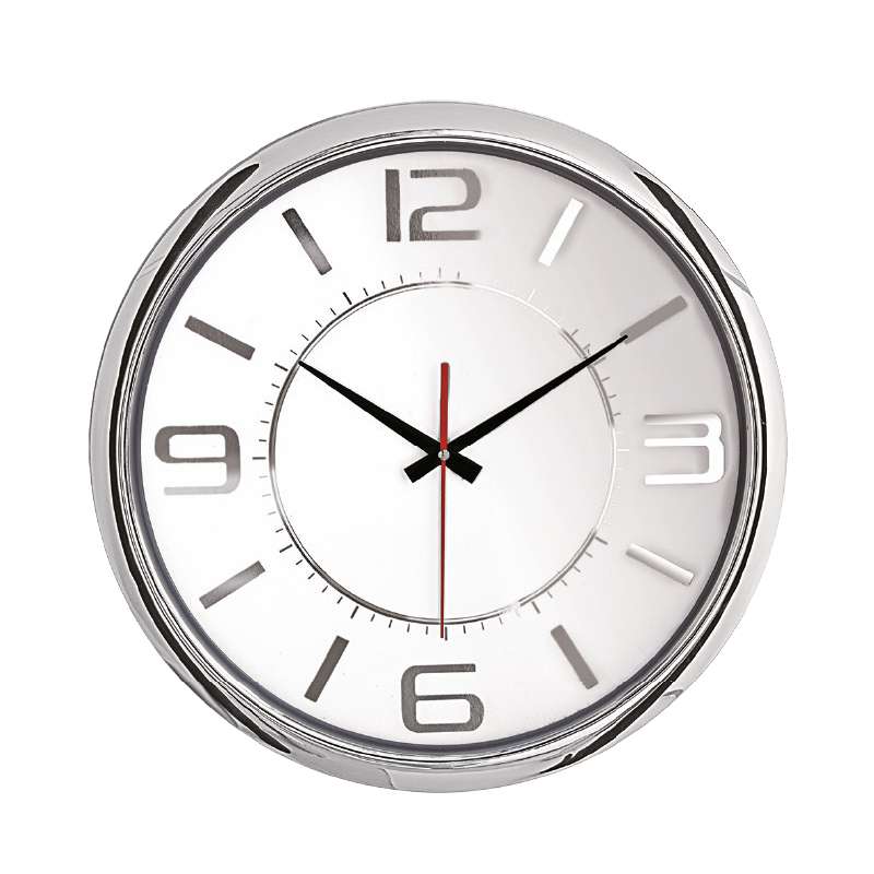 HELLEN404 METALİZE ÇERÇEVE DUVAR SAATİ (420 MM)