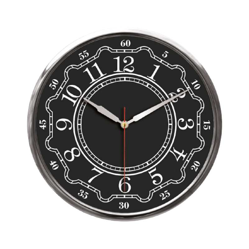 THOR707 METAL ÇERÇEVE DUVAR SAATİ (320 MM)