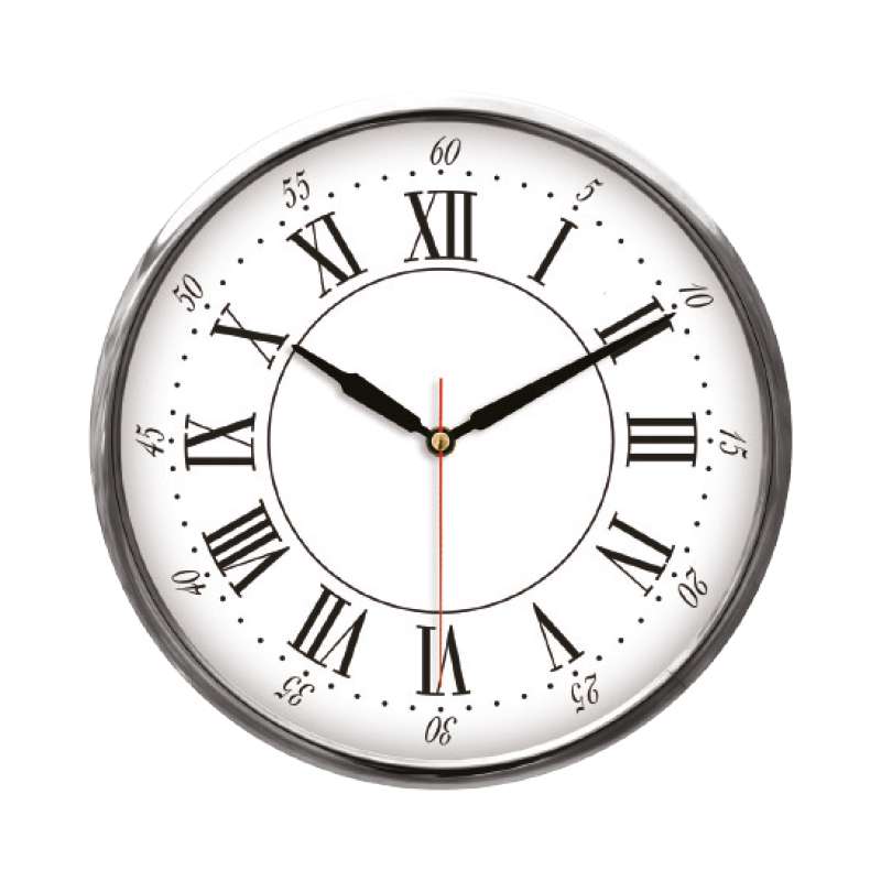 THOR707 METAL ÇERÇEVE DUVAR SAATİ (320 MM)