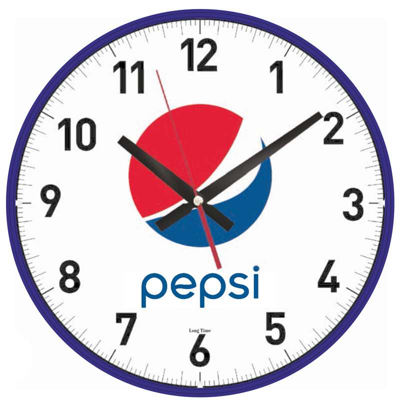 SETH502 MİNERAL CAM DUVAR SAATİ (350 MM)