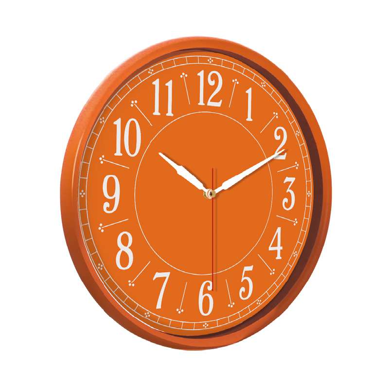 RULER208 PLASTİK KASA DUVAR SAATİ (355 MM)